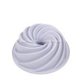 Silicone swirl cake mold